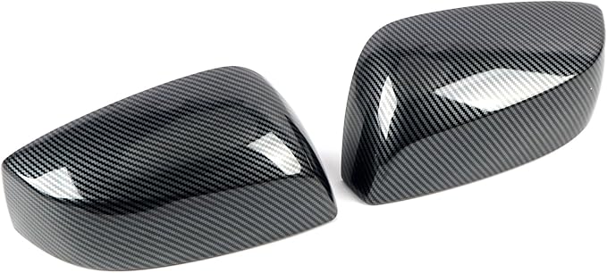 HIGH FLYING Car Exterior Rear View Side Mirror Cap Cover ABS for Subaru WRX STI 2015-2021 (without Turn Signal Lights)