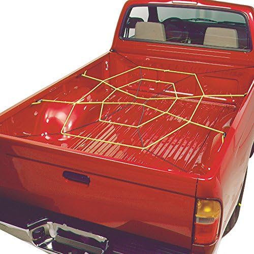 Keeper 6141 Zip Net Adjustable Cargo Net, Black/Yellow