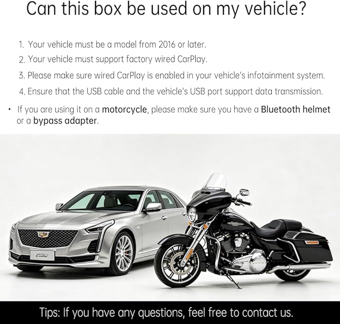 CarPlay AI Box 2025 Upgrade – Magic Box 3.0 with Wireless CarPlay & Android Auto, Bult-in Netflix, YouTube, Disney+, Prime Video | 5.8GHz WiFi, Auto Connect | for OEM Wired CarPlay Cars & Motorcycles