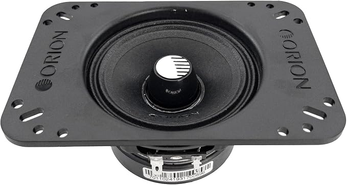 ORION Cobalt CM452 High Efficiency 4" / 4x6 Mid-Range Bullet Loudspeakers, 400W Max Power, 100W RMS, 2 Ohm, 1.2" Voice Coil - Pro Car Audio Stereo, Midrange Speakers (Pair)