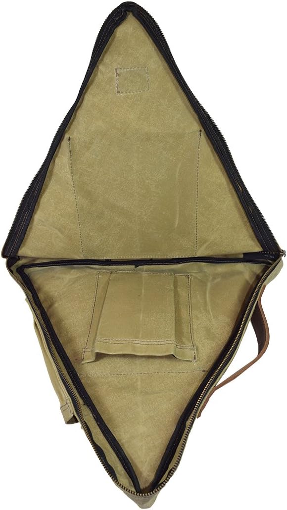 Waterproof Waxed Canvas Emergency Case For Roadside Preparedness Travel, RV, Camping, Car Handmade by Hide & Drink