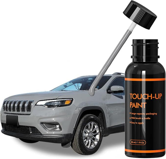 PDN Sting Gray Touch Up Paint Compatible With Jeep, DIY Car Paint Scratch Repair Kit, Automotive Paints, Quick & Easy Fix Scratch Repair for Grand Cherokee/Cherokee/Wrangler/Renegade/Compass