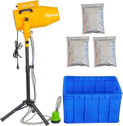LANGXUN 2026 Upgrade Foam Machine for Party, 1200W High Power Foam Maker Cannon Bubble Machine, Outdoor Summer Pool Party Water Toys for Birthdays Hoilday Celebrations and Backyard Events