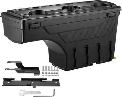 GEARLAST Truck Bed Storage Box Fit for Ford F-250/350 Super Duty 2017-2025 Passenger Side,Right Toolboxs SwingCase