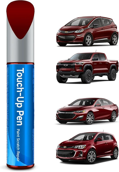 GPJ/WA434B Cajun Red Touch Up Paint Compatible with Chevrolet GMC Buick Cadillac Exact Match Touch Up Paint Car Scratch Repair