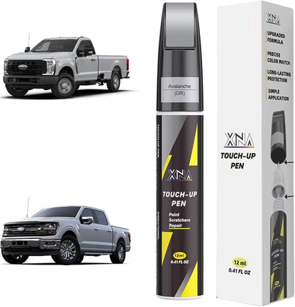 XNA Avalanche(DR) for Ford Touch Up Paint, Car Scratch Remover for Nicks and Chips Repair, 2-In-1 Quick & Easy Fix Car Scratch Repair Kit with Exact Color-Matched