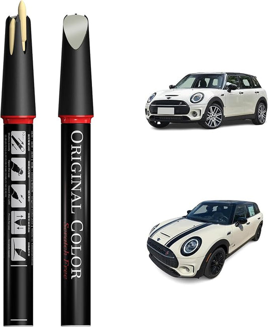 Carhoo 850 Pepper White Compatible with MINI Cooper Exact Match Touch Up Paint Pen