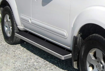 APS Running Boards (Nerf Bars Side Steps Step Bars) Compatible with Nissan Pathfinder 2005-2012 (Silver 5in 304 Stainless Steel)