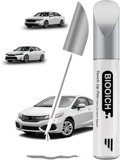 Touch Up Paint Pen Exact Color Match Car Chip and Scratch Repair (for Honda, White Orchid Pearl(NH-788P))