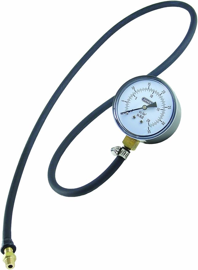 General Tools GPK035 Analog Gas Pressure Kit Water Column, 0-35 Inch