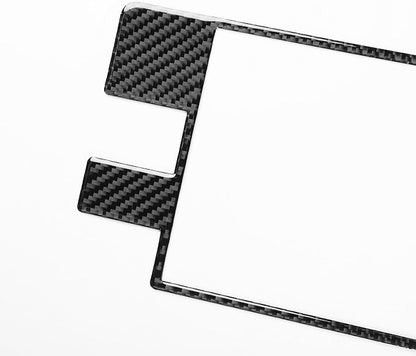 NVCNX Real Premium Carbon Fiber for Toyota Tundra 2022-2026 / Sequoia 2023-2026 2024 2025 Car Dash Navigation Screen Panel Cover Interior Trim Accessories Thick Overlay Sticker Decal 1PC only for SR5