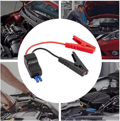 EC5 Heavy Duty Jump Starter Replacement Cables with Battery Clamps-EC5 Connector Car Jumper Cable Booster Jumper Cables 12V Car Battery Booster Jumper Emergency Cable-Car Jump Starter Battery Clips