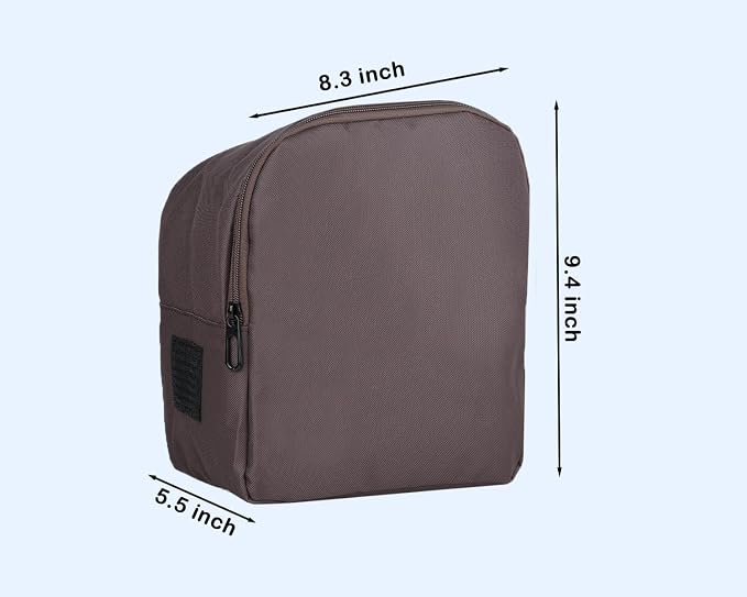 For 2019-2025 Toyota RAV4&RAV4 Hybrid 600D Wear-Resistant Oxford Fabric Trunk Organizer Pocket Bag, Trunk Cubby Storage Bag, Cargo Side Pocket, 5th Gen RAV4 Trunk Upgrade Accessories - Black-Brown