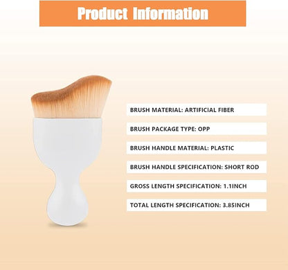 1 PC Car Interior Dust Brush, Auto Scratch Free Detailing Brush, Soft Car Interior Cleaning Brush Auto Accessories for Automotive Dashboard, Air Conditioner Vents, Computer (White)