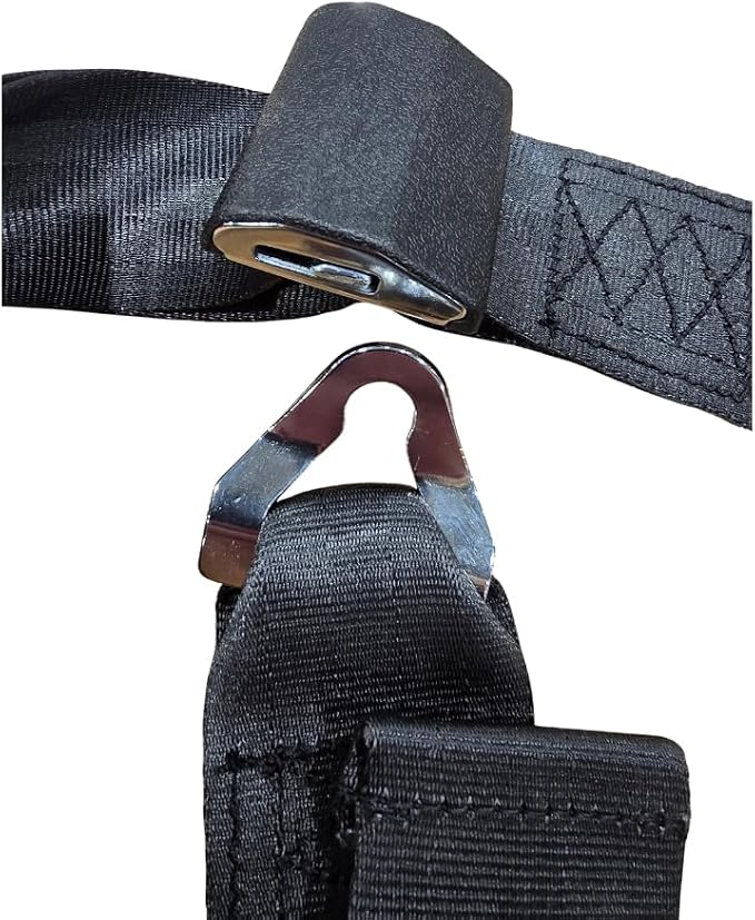 Sure-Lok FE200599 52-Inch Non-Retractable Occupant Securement Webbing | Series L-Track Sidewall Mount | Compatible with FE500 FF600 AL700 Titan Transit Systems | Made in USA
