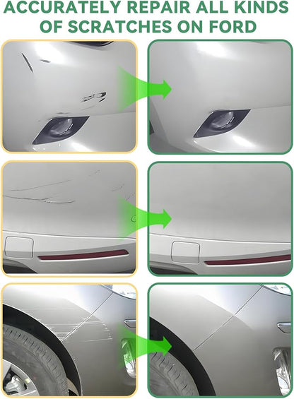 Car Touch Up Paint Carbonized Gray Metallic(M7) for Ford, Color Accurate Car Scratch Repair Remover Pen Fix Auto Paint Chips and Nicks