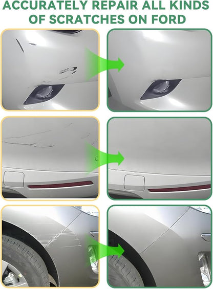 Car Touch Up Paint Race Red(PQ) for Ford, Color Accurate Car Scratch Repair Remover Pen Fix Auto Paint Chips and Nicks