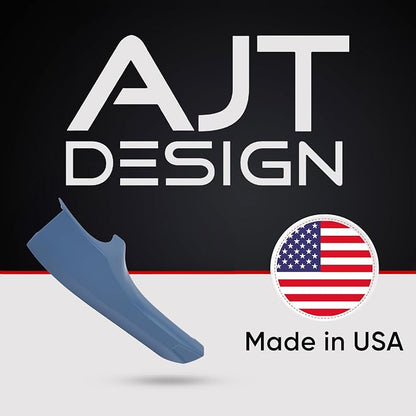AJT DESIGN Car Door Handle Cover Compatible with Toyota Tacoma (2016-2023) | ABS Plastic Interior Trim, Chrome Delete Tacoma Door Handle Cover | Made in USA, Pack of 4 (Front & Back) - Cavalary Blue
