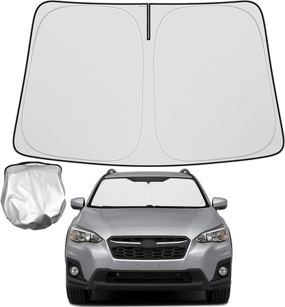 Windshield Sun Shade Compatible for Subaru Crosstrek 2026 2025 2024 2023 2022 2021 2020 2019 2018 Accessories Sunshade Shield Protector