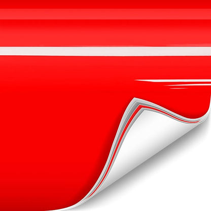 ColorFusion PPF by VViViD, Gloss Ultra Red Dry Apply PPF Vinyl Car Wrap Roll 10ft x 5ft