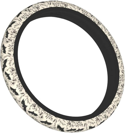 Halloween Steering Wheel Covers Non Slip Neoprene Universal 15 Inch Steering Wheel Protector Car Cover for Men Women