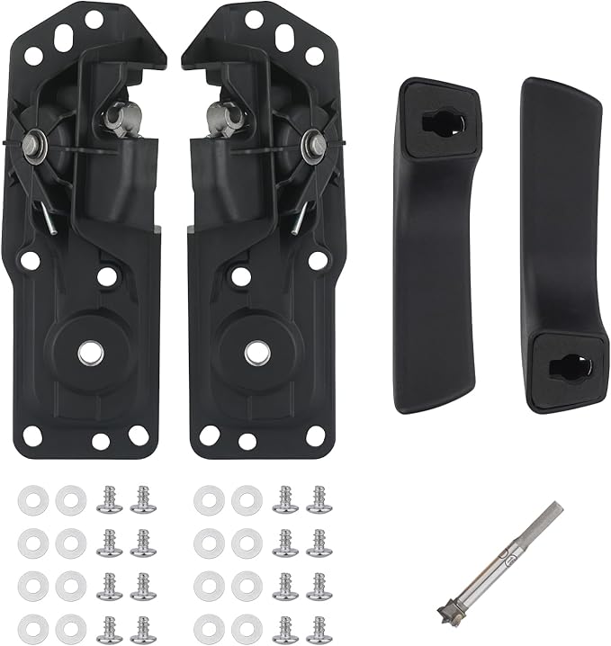 APPERFiT Interior Door Handle Repair Kit (Pair) Compatible with 2007-2014 Chevy Silverado GMC Sierra 1500/2500 HD / 3500 HD Replaces 20833606 20871488 20833602 20871483