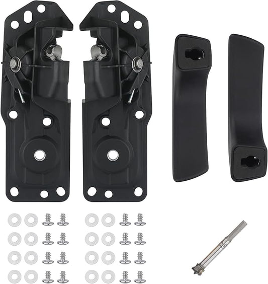 APPERFiT Interior Door Handle Repair Kit (Pair) Compatible with 2007-2014 Chevy Silverado GMC Sierra 1500/2500 HD / 3500 HD Replaces 20833606 20871488 20833602 20871483