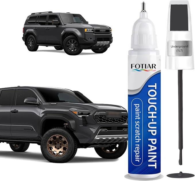 1L7 Underground Touch up Paint for Toyota-Exact Match Scratch Repair Kit 2-In-1 Premium Car Paint Pen for Chips & Nicks
