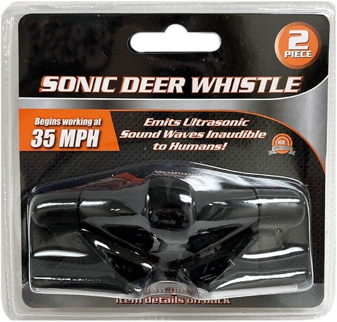 2 Packs Of Deer Whistles 4 pcs Wildlife Warning Devices Animal Alert Car Safety