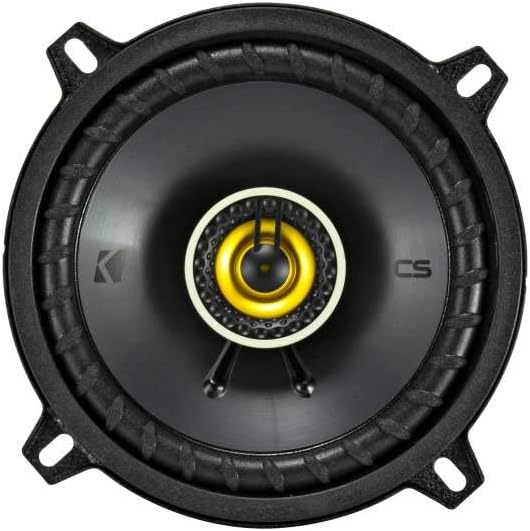 KICKER 46CSC54 CS-Series CSC5 5.25-Inch (130mm) Coaxial Speakers, 4-Ohm (Pair)