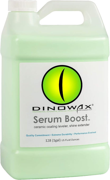 Serum BoostTM, Ceramic Coating Leveler and Polisher for Car Detailing, Car Detailing Supplies, Bamboo Lime Scent, Protect Collection (128 Oz (1 Gal))