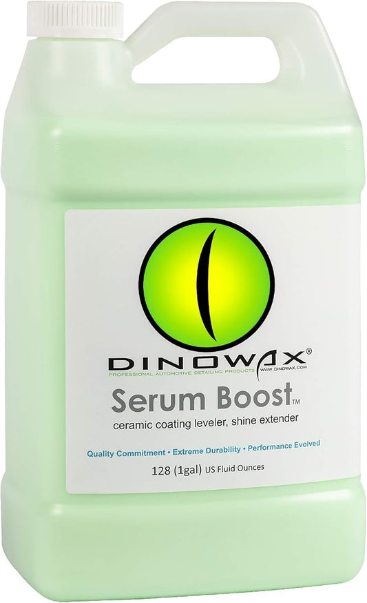 Serum BoostTM, Ceramic Coating Leveler and Polisher for Car Detailing, Car Detailing Supplies, Bamboo Lime Scent, Protect Collection (128 Oz (1 Gal))