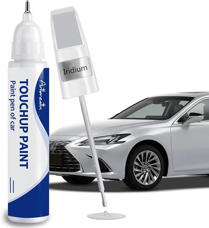 Iridium(1L2) Touch Up Paint for Lexus-Exact Match–Chips and Nicks Car Paint Scratch Repair Kit Automotive Paint Pen for 2025 ES/2024 IS/2024 LS/2025 UX HYBRID/NX/2024 RX/GX/RZ/LX