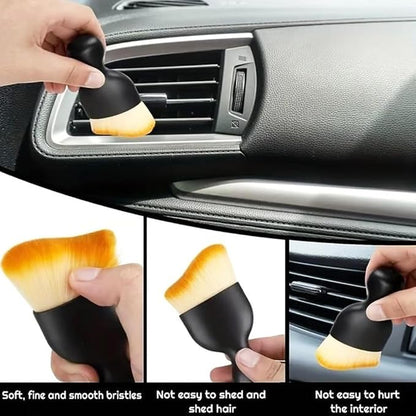 8PCS Car Detailing Brush Set, Car Detailing Brush, Soft Car Cleaning Brush, Suitable for Cleaning Car Interiors, Including Air Vents, Center Console, Seat Gaps, and More