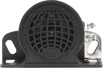 Hella Backup Alarm BX 110 DB 9V/48V with Ground Plate 009148161