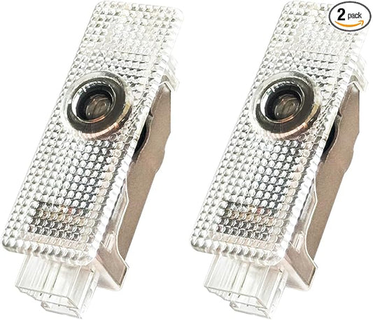 2026 New Lzmytsdklo 2 Pcs 4K HD Never Fade Laser Projection Lights Featuring Glass Lenses, Puddle Lights, Compatible with 1/2/3/4/5/6/7/X1/X2/X3/X4/X5/X6/X7/M/Z/GT