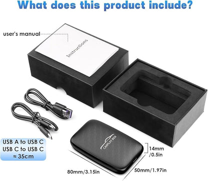 2025 Upgraded Wireless CarPlay and Android Auto Adapter -Built in YouTube Support TF Card,Magic Car Play AI Box Convert Wired to Wireless Dongle, Apple Carplay Adapter for Cars from 2016