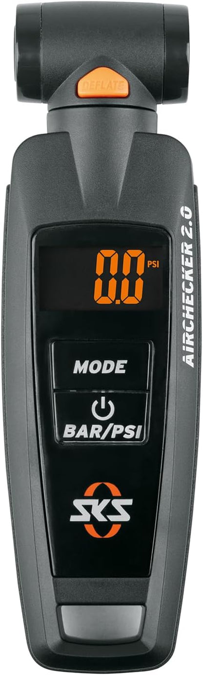 SKS Germany Airchecker Digital Pressure Gauge for Presta or Schrader | bike-pumps