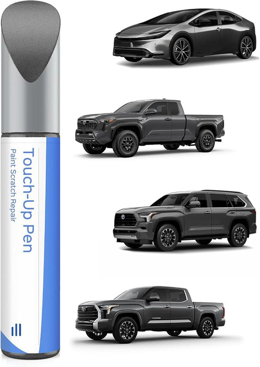 1G3 Magnetic Gray Metallic Touch Up Paint Compatible with Toyota Exact Match Chips and Nicks Touch Up