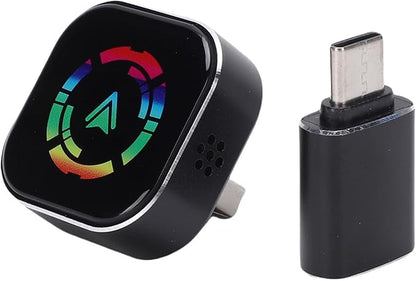 LICAEVEY Wireless car Play & Android Auto Adapter, 2-in-1 Wired to Wireless Dongle for Factory Car Systems, Auto Connect & Plug & Play with Online Updates