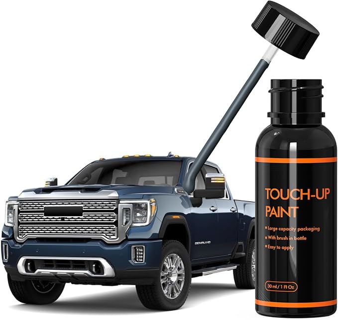 GA0/WA619D Northsky Blue/Pacific Blue Touch Up Paint Compatible With GMC, DIY Car Paint Scratch Repair Kit, Automotive Paints, Quick & Easy Fix Scratch Repair for GM Chevrolet Sierra