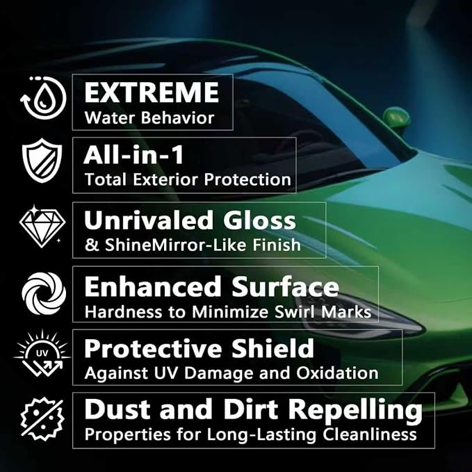 2026 New Upgraded 500ML Quick Effect Coating Agent for Car, Car Coating Spray, Car Wax Ceramic Coating Spray, Spray Wax for Cars (1PCS)