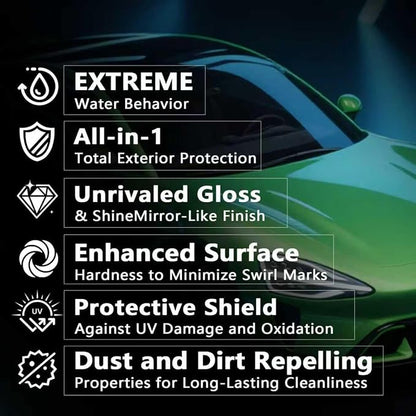 2026 New Upgraded 500ML Quick Effect Coating Agent for Car, Car Coating Spray, Car Wax Ceramic Coating Spray, Spray Wax for Cars (1PCS)