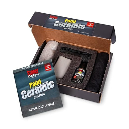 Stoner Car Care 91321 Paint Ceramic Coating – Professional Grade Automotive Exterior Detailing Kit with SiO₂ Technology for Long Lasting Shine and Protection, Easy to Apply – 1 fl oz