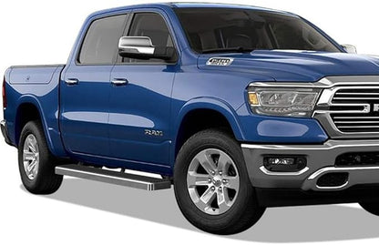 APS (304 Stainless Steel Polished Silver 6 inches) Running Boards Nerf Bars Steps Compatible with Ram 1500 2019-2026 Crew Cab (Will Not Fit 2018 Previous Generation Build in 19-24)