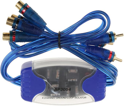 Four Channel Ground Loop Isolator Car Audio 4 RCA AP3054