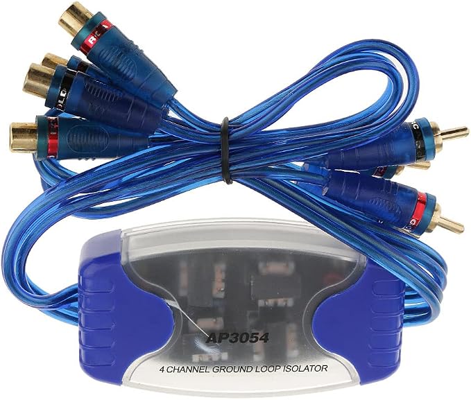 Four Channel Ground Loop Isolator Car Audio 4 RCA AP3054