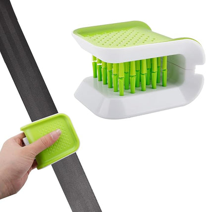 Car Seat Belt Cleaning Brush,Double Sided U-Shaped Interior Car Detailing Brushes,Non-Slip Seatbelt Cleaner,Multifunctional Cutlery Cleaner Brush,Washing Tool Seatbelt Cleaning Supplies (1PC)