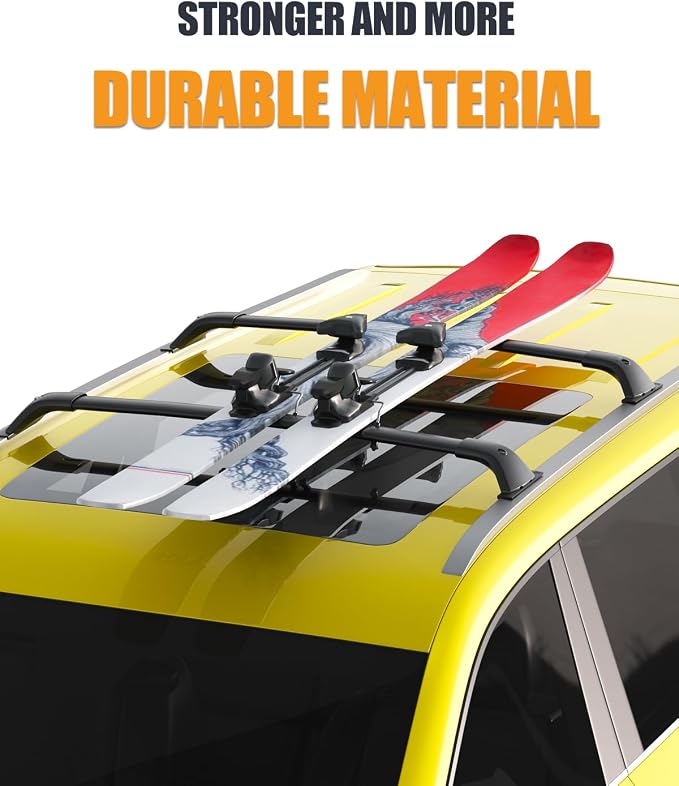KINGGERI Roof Rack Cross Bars Compatible with Toyota Grand Highlander & Lexus TX 2024 2025 2026 (with Flush Side Rails), Lockable 260LBS Heavy Duty Aluminum Roof Rails Crossbars Rooftop Luggage
