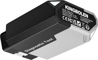 KINGBOLEN Ediag Elite OBD2 Scanner Bluetooth, Bidirectional Test Scanner All System Diagnostic Tool for iOS & Android, 15+ Hot Reset, CANFD Protocol, FCA AutoAuth, No Subscriptions Lifetime Update